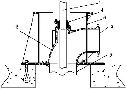 改进型的立式长轴泵出水座